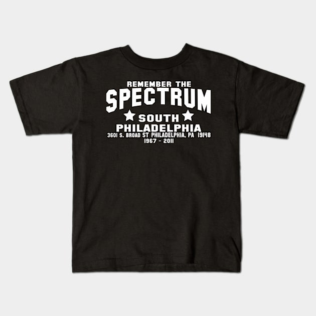 Spectrum Commission Kids T-Shirt by BradyRain